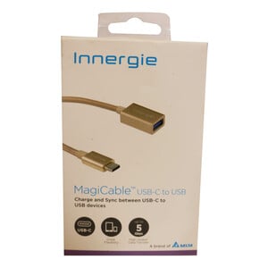 Innergie MagiCable USBCtoUSB Gold