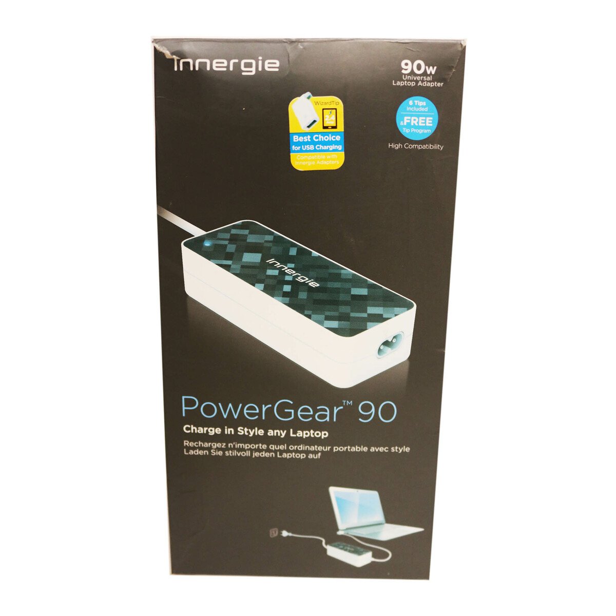 Innergie Laptop Power Gear 90 Adapter Black