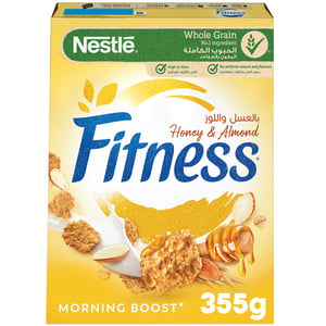 Nestle Fitness Honey And Almonds Breakfast Cereal 355g