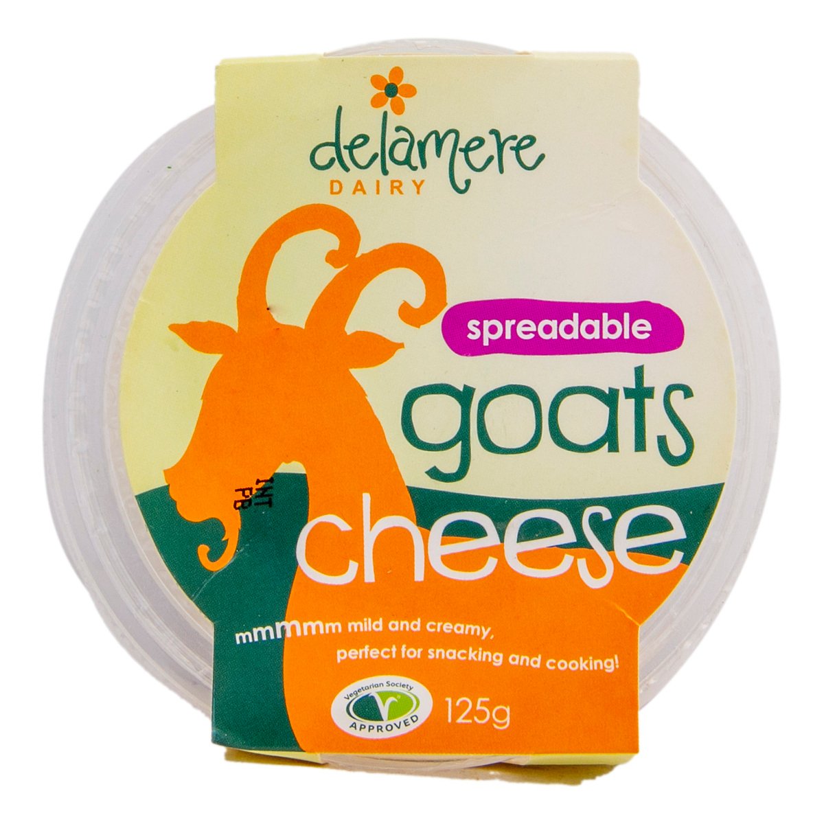Delamere Spreadable Goats Cheese 125 g