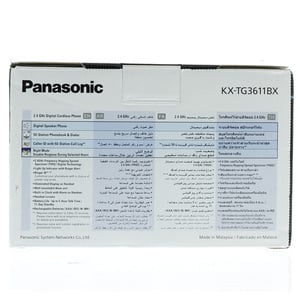 Panasonic Cordless Phone KX-TG3611
