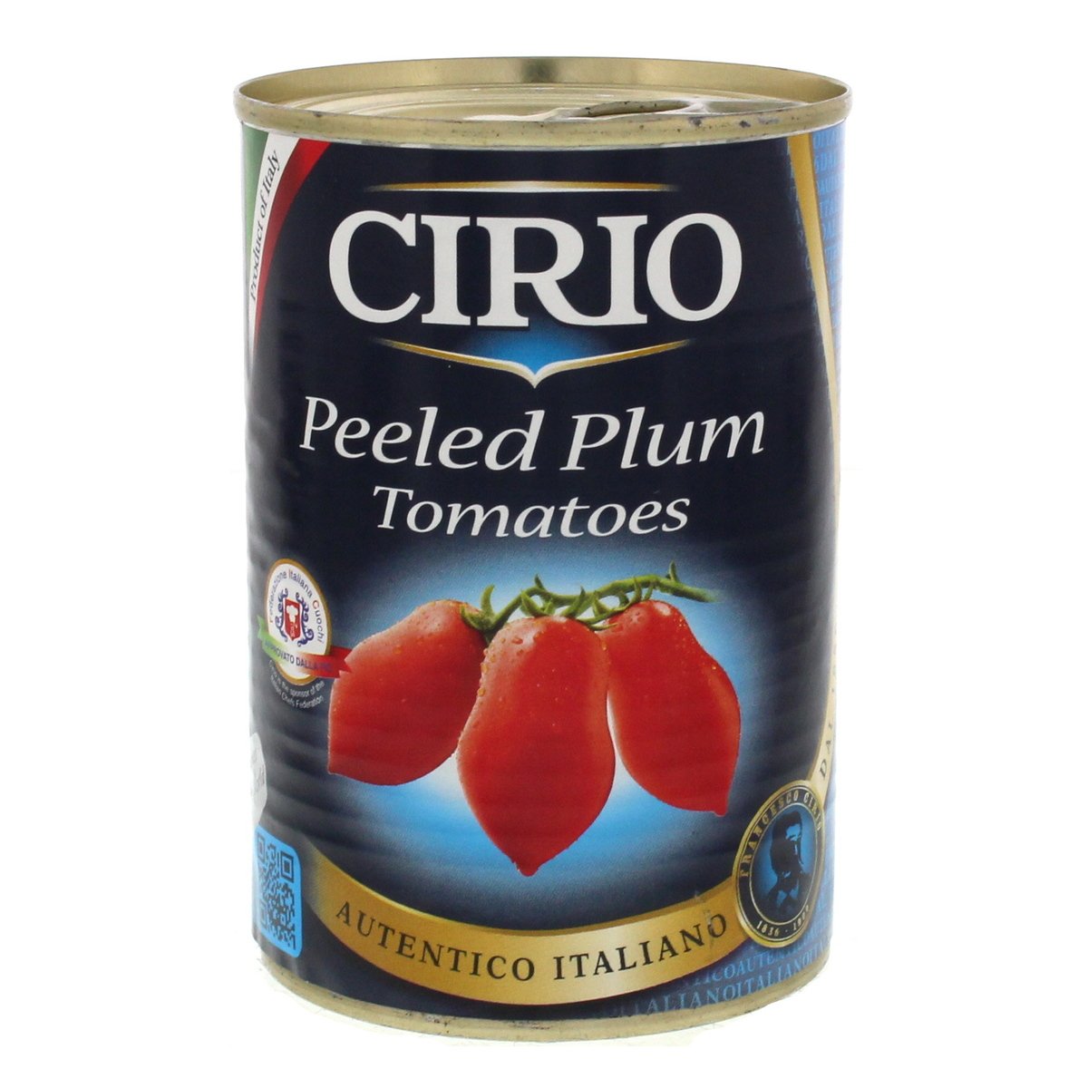 Cirio Peeled Plum Tomatoes Autentico Italiano 400g