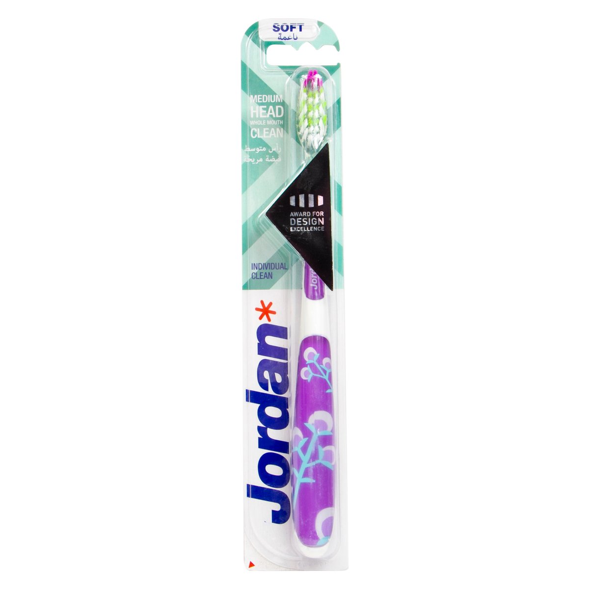 Jordan Individual Clean Soft Tooth Brush 1 pc