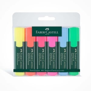 فابر كاستل أقلام تظليل بألوان فسفورية 48 ، 6 قطع ، 154806