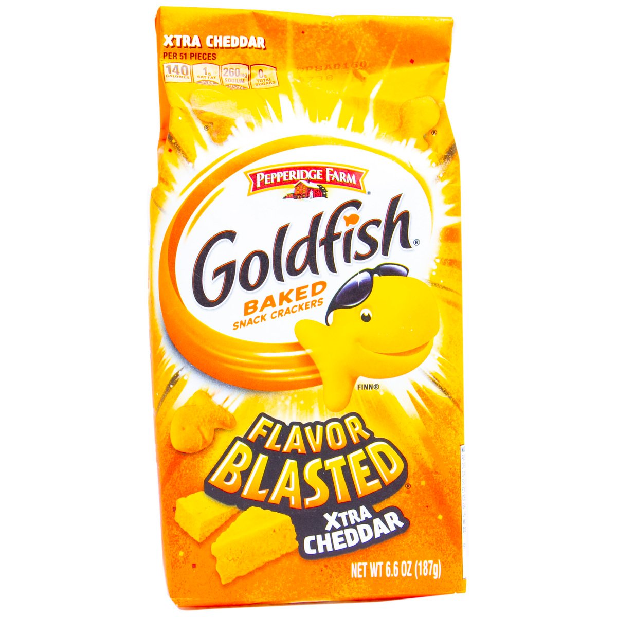 Pepperidge Farm Gold Fish Cheddar Flavour Crackers 187 g