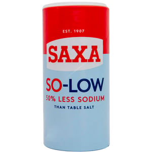 Saxa So-Low 50% Less Sodium Salt 350g