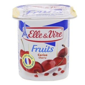 Elle & Vire Cherry Fruits Yoghurt 125g