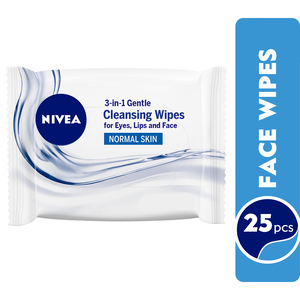 Nivea Face Wipes Refreshing Cleansing Normal Skin 25pcs