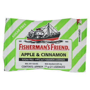 Fishermans Friend Sugar Free Apple Cinnamon 25g