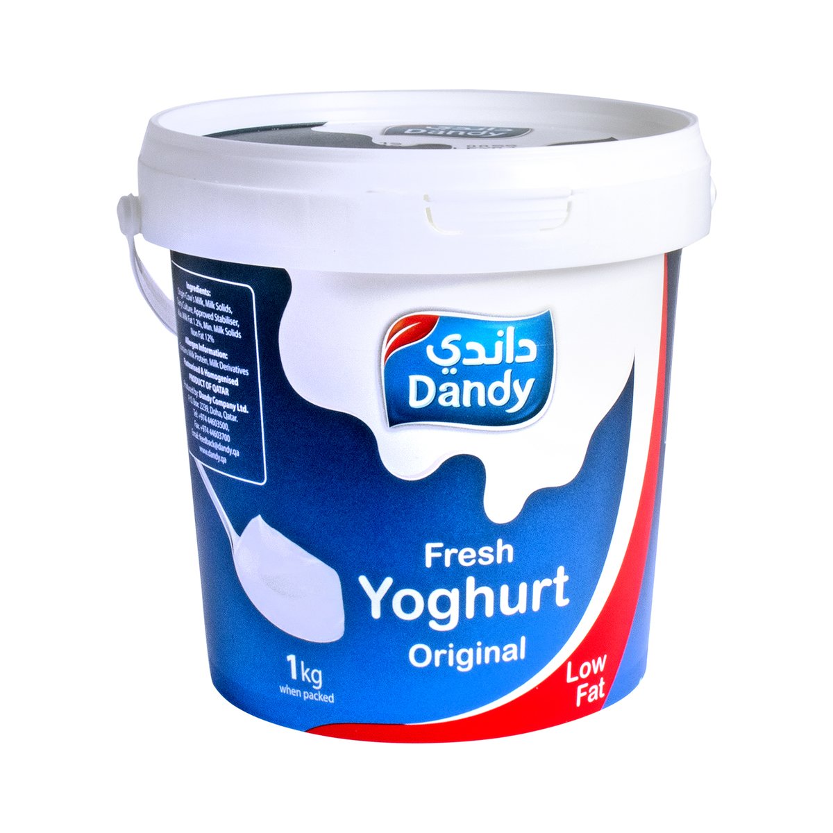 Dandy Original Fresh Yoghurt Low Fat 1kg