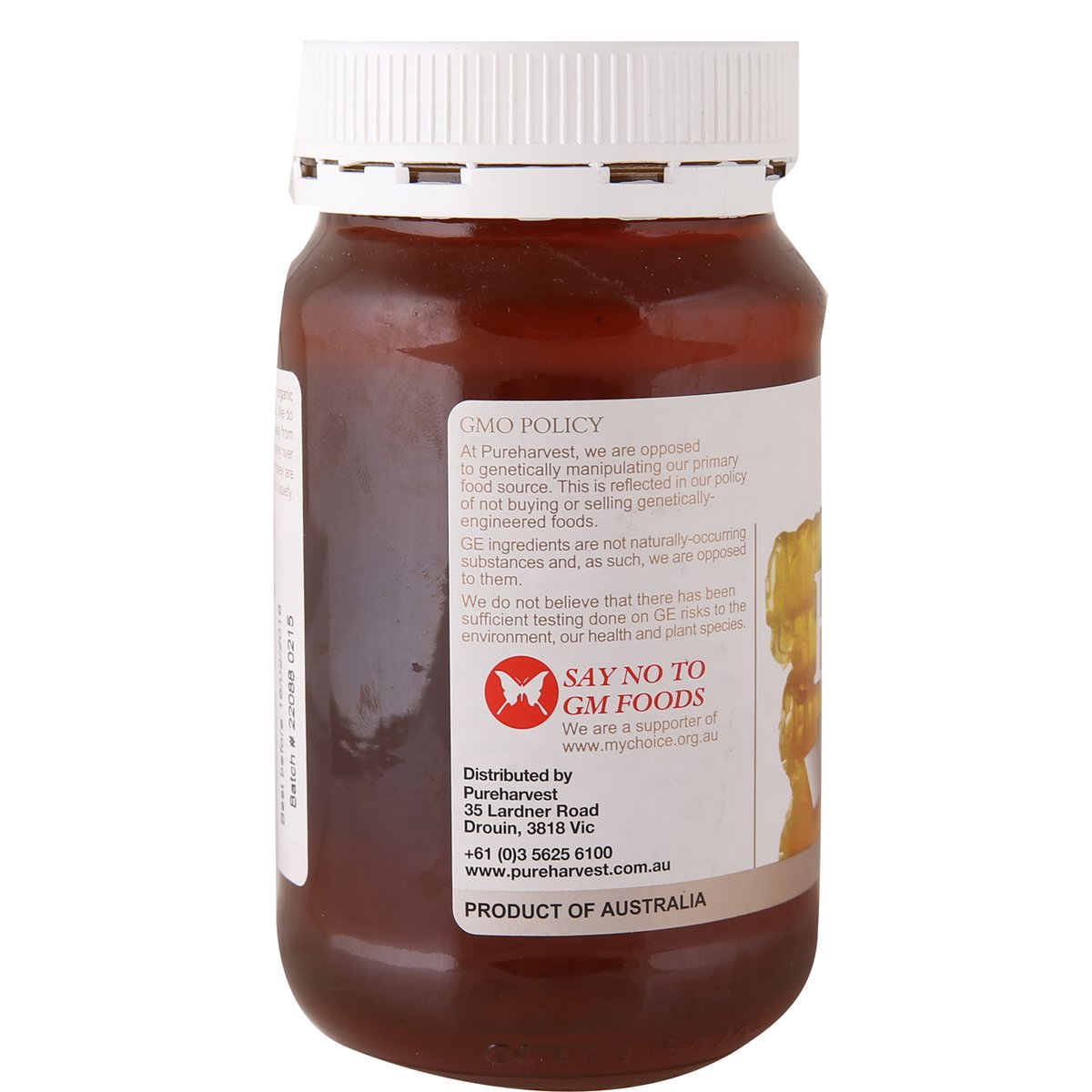 Pureharvest Organic Honey Raw 500 g