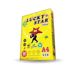 Lucky Star A4 Paper 80g 450Pcs