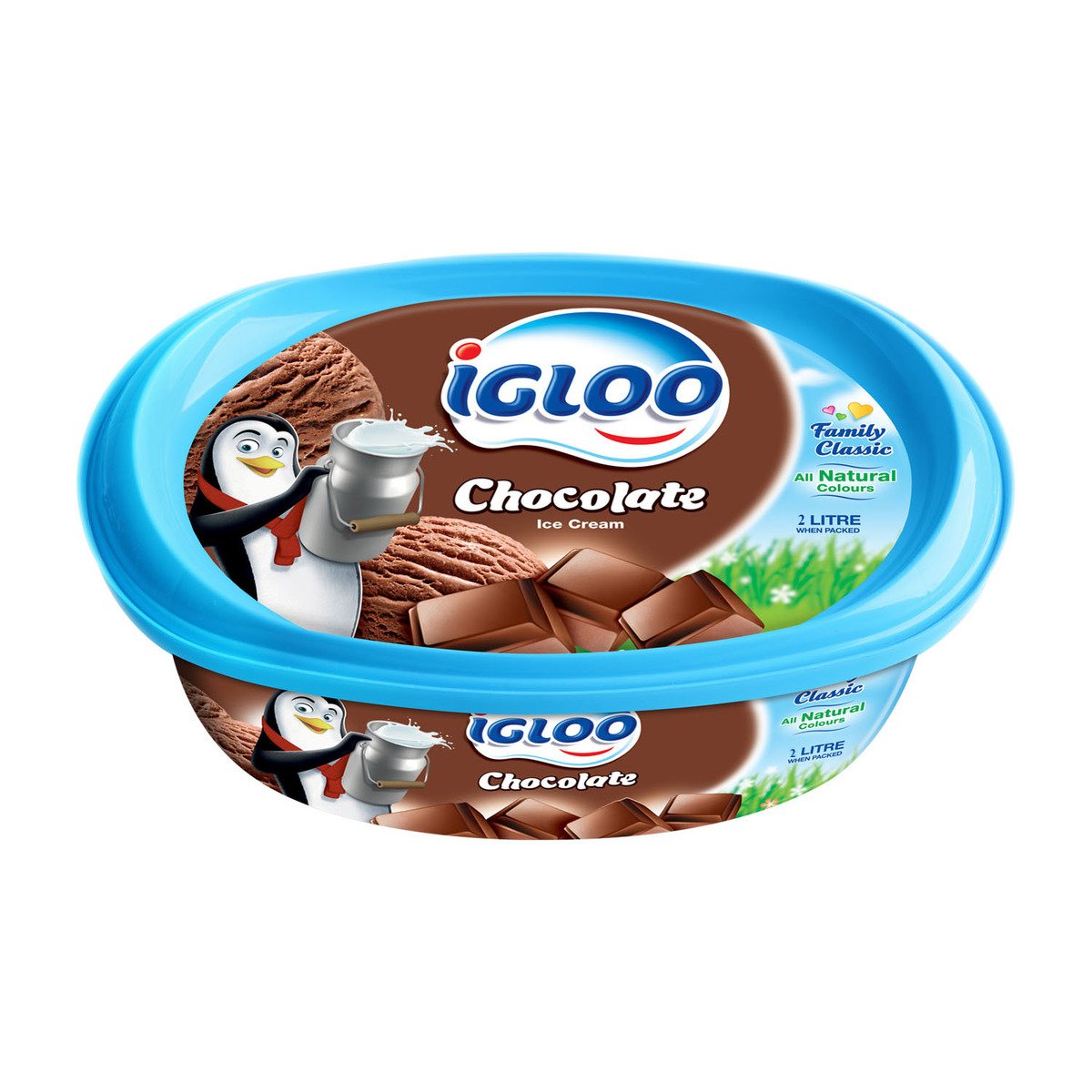 Buy Igloo Chocolate Ice Cream 2 Litres Online at Best Price | Ice Cream Take Home | Lulu UAE in Saudi Arabia