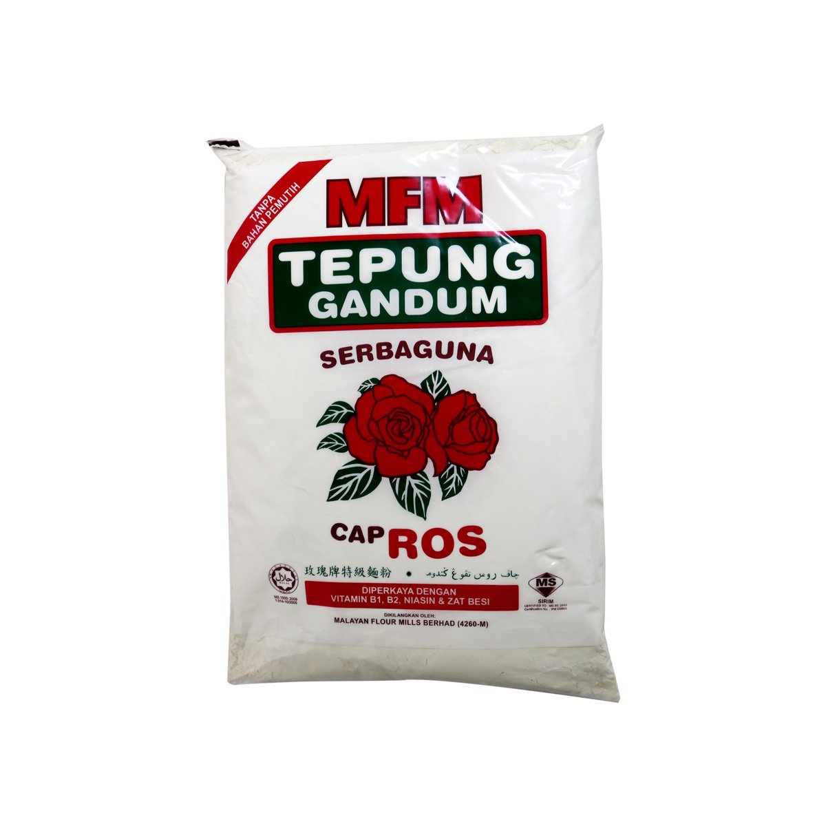 Mfm Tepung Gandum (Cap Ros) 850g