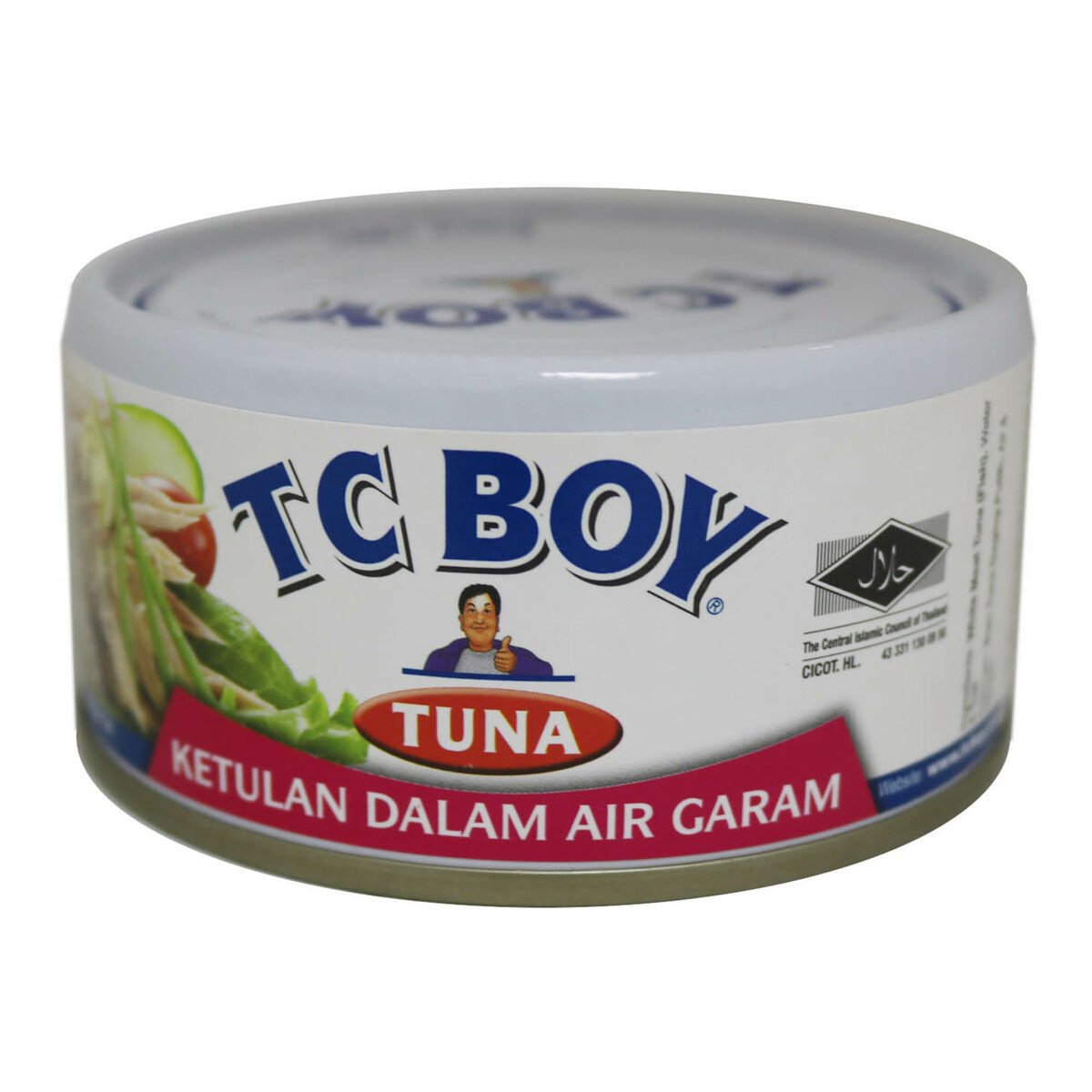 TC Boy Solid White Meat Tuna Brin 150g