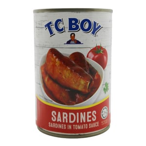 TC Boy Sardines In Tomato Sauce 425g