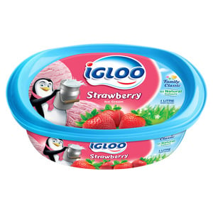 Igloo Strawberry Ice Cream 4 Litres