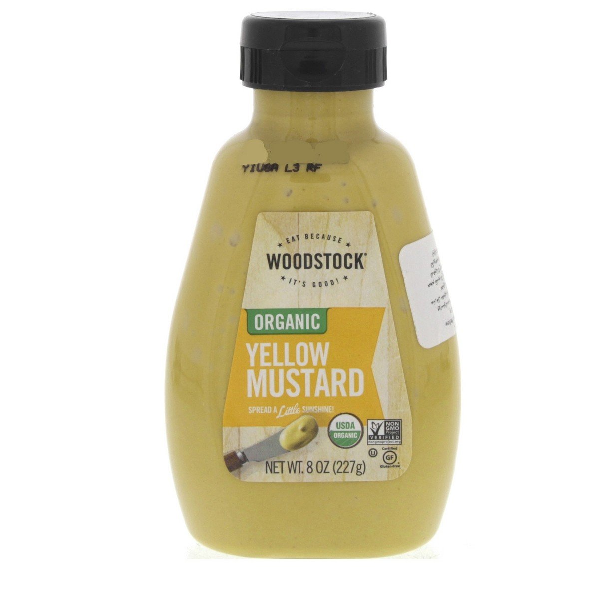 Woodstock Organic Yellow Mustard 227 g
