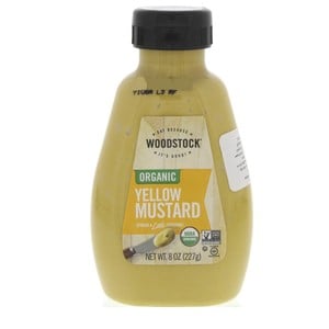 Woodstock Organic Yellow Mustard 227g