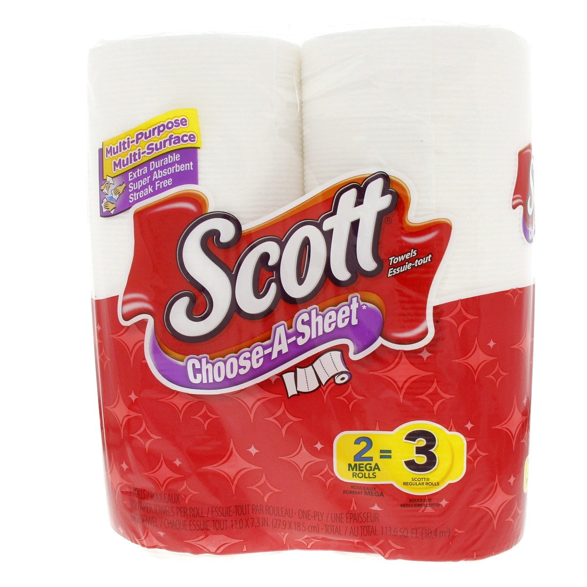 Scott Paper Towels 2 Mega Rolls