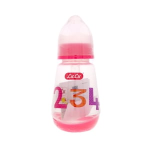 لولو زجاجة رضاعة للأطفال بألوان متنوعة قطعة واحدة