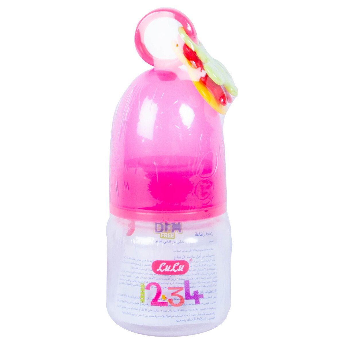 LuLu Baby Feeding Bottle Assorted Color 1pc