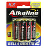 ABC Alkaline Battery AA 4 LR-06
