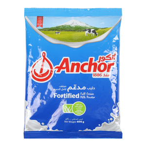 Anchor Full Cream Milk Powder Pouch 400 g