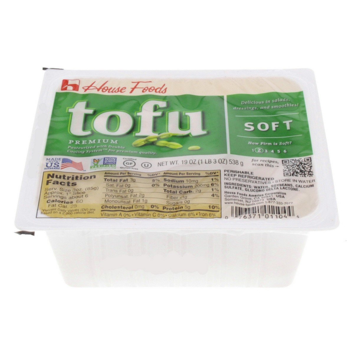 House Foods Tofu Soft 538 g