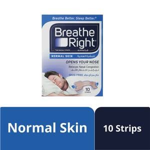 Breath Right Tan Nasal Strips 10pcs