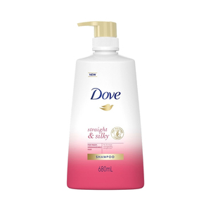 Dove Caring Shampoo Straight & Silky 680ml