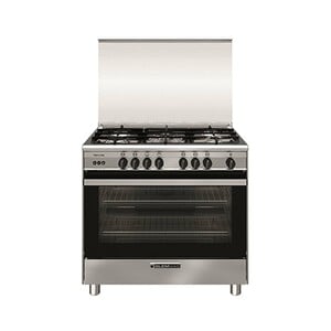 Glemgas Cooking Range SE9612GIFS 90x60 5 Burner, Made in Italy,Full Safety.