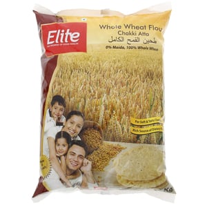 Elite Whole Wheat Flour Chakki Atta 2 kg