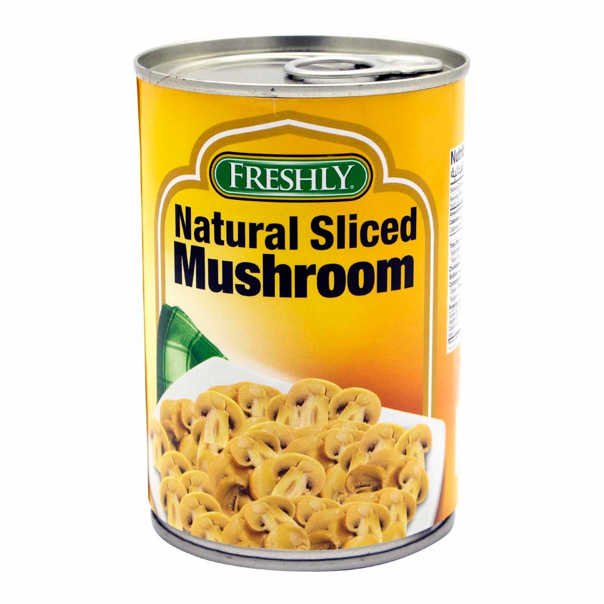 Freshly Natural Sliced Mushroom 390g