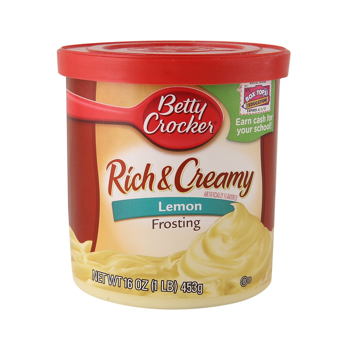 Betty Crocker Rich & Creamy Lemon Frosting 453 Gm