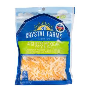 Crystal Farms Mexican 4 Cheese 226g