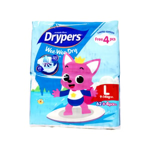 Drypers Wee Wee Dry L58 pcs