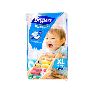 Drypers Wee Wee Dry XL50pcs