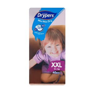 Drypers Wee Wee Dry XXL 40Counts