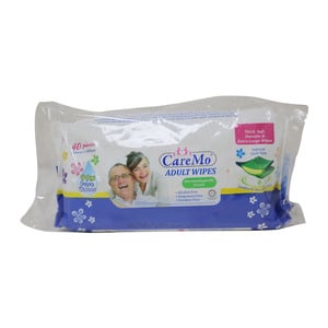 Caremo Adult Wipes 2 x 40sheets