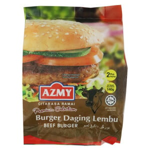 Azmy Premium Beef Burger 140g