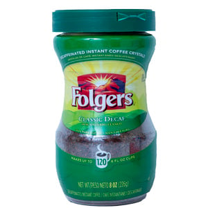 Folger's Classic Decaf Coffee 226g