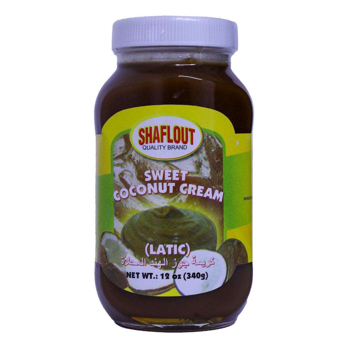 Shaflout Sweet Coconut Cream (Latic) 340g
