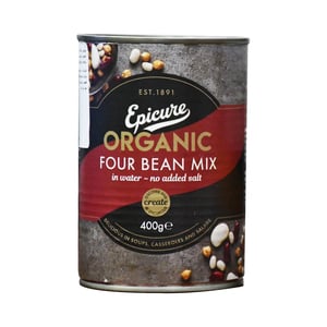 Epicure Organic Four Bean Mix 400 g