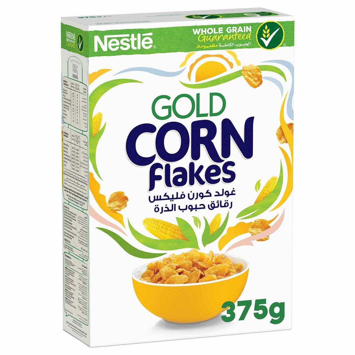 Nestle Gold Corn Flakes Breakfast Cereal 375 g