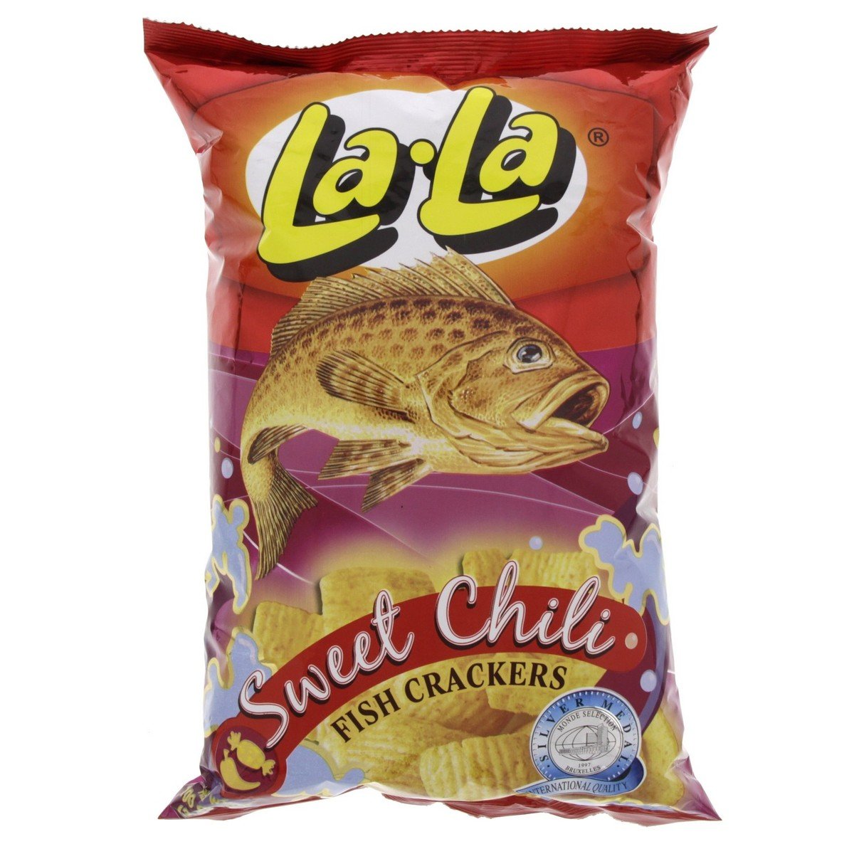 Newton La-La Sweet Chili Fish Crackers 100 g