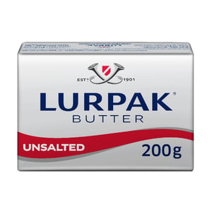 Lurpak Butter Block Unsalted 200g