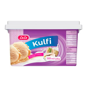 LuLu Kulfi Ice Cream 2 Litres