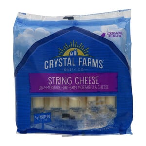 Crystal Farms Dairy Co. Mozzarella String Cheese 567 g