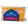 Crystal Farms Wisconsin Sharp Cheddar Cheese 453g